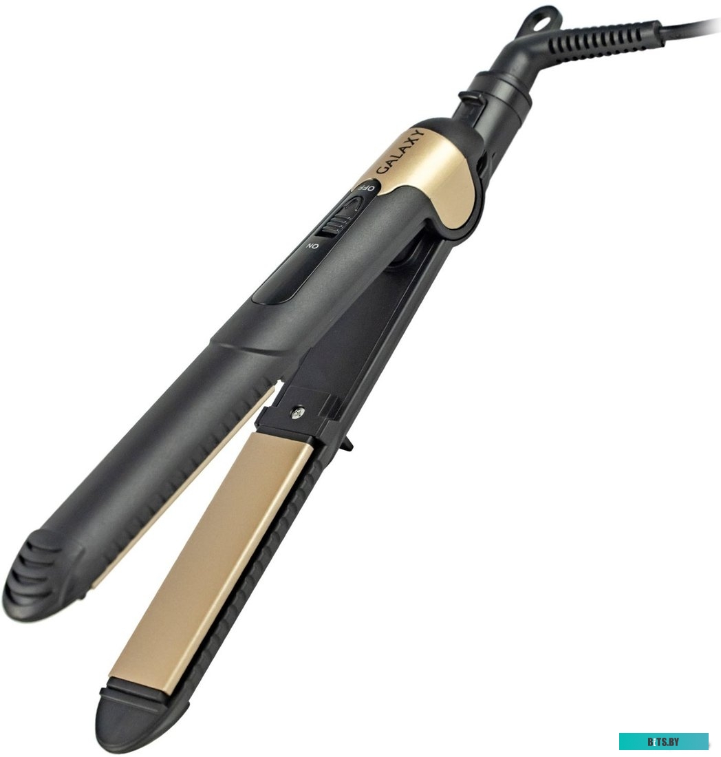 GL 4519 Выпрямитель для волос "Galaxy" [GL 4519] <Black/Gold>