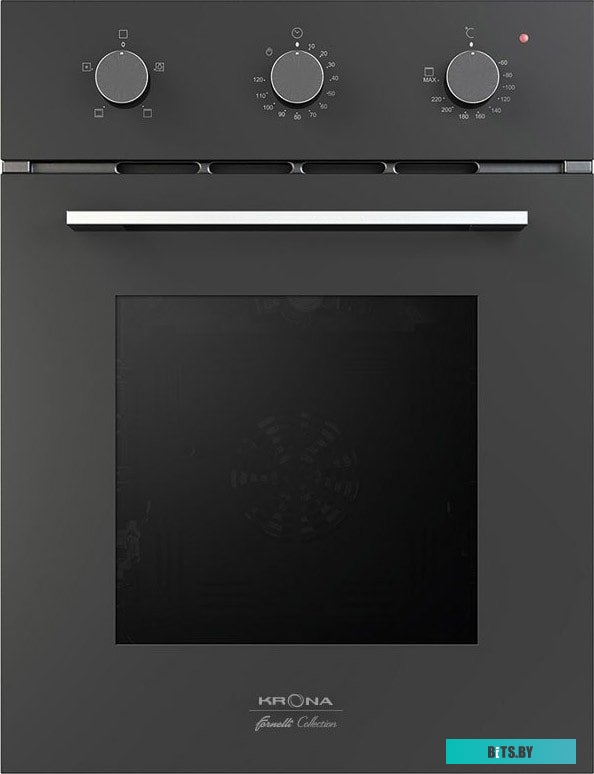 00026332 Духовой шкаф KRONA Breve 45,  черный