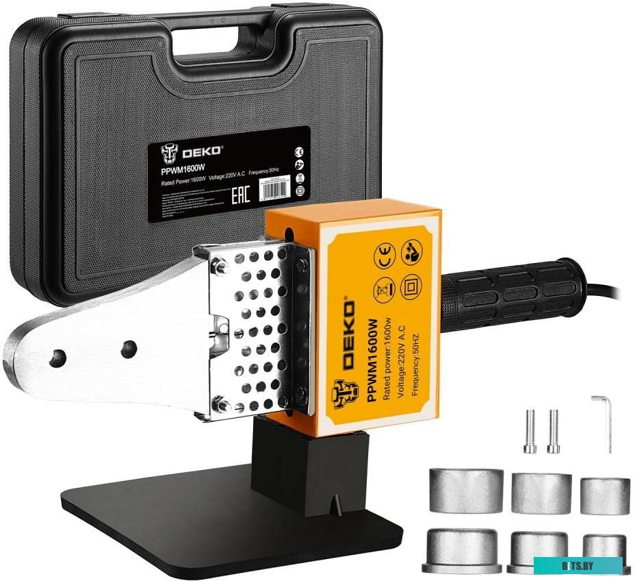 063-4203 Сварочный аппарат для пластиковых труб DEKO PPWM1600W,  кейс [063-4203]