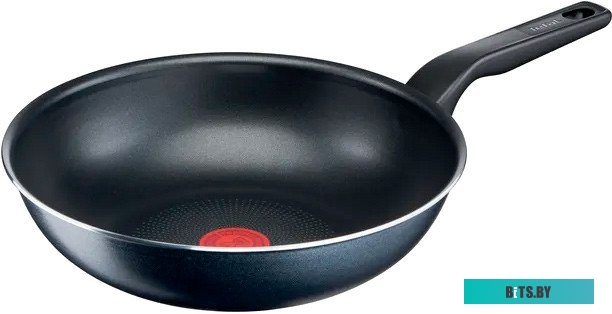 9100048319 Сковорода ВОК (WOK) Tefal Force 4218628, 28см, без крышки,  черный [9100048319]