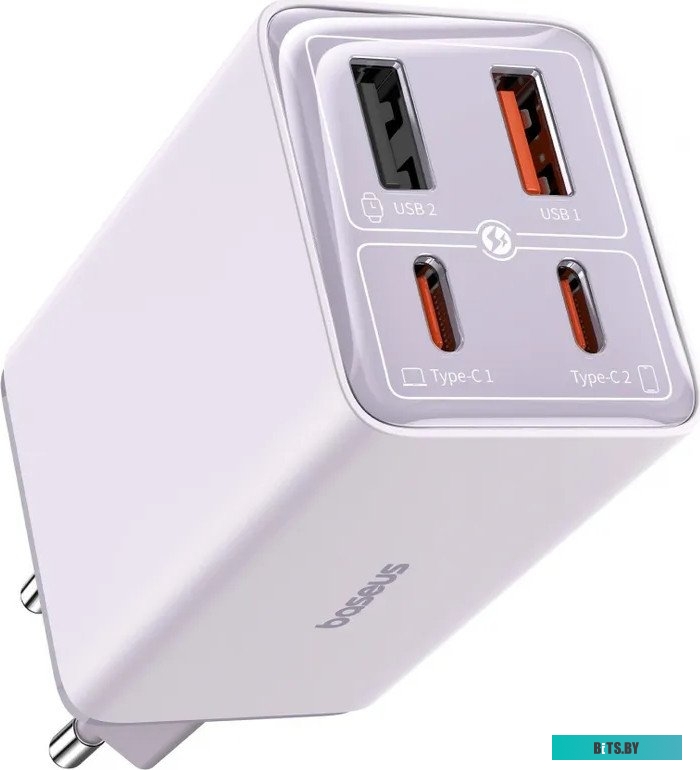 Сетевое зарядное Baseus GaN6 Pro Fast Charger 2C+2U 65W P10162701533-00