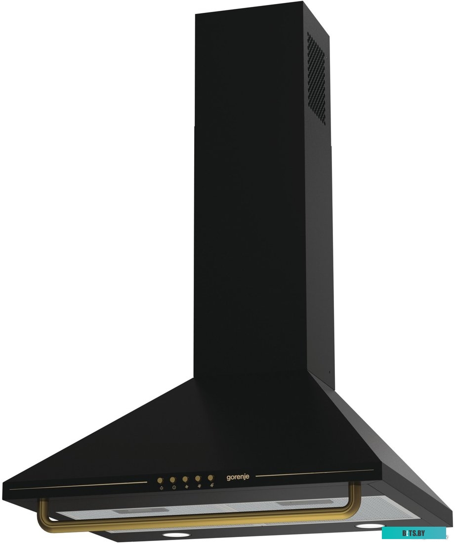 WHC63CLB Вытяжка каминная GORENJE Classico WHC63CLB,  антрацит,  кнопочное управление