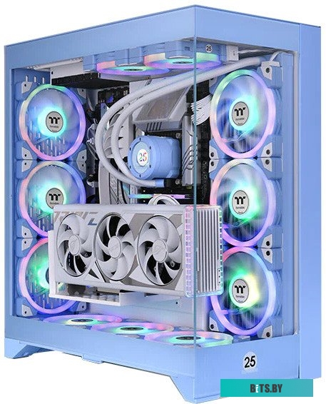 Компьютерный корпус Thermaltake CTE E660 MX Hydrangea Blue CA-1Y3-00MFWN-01