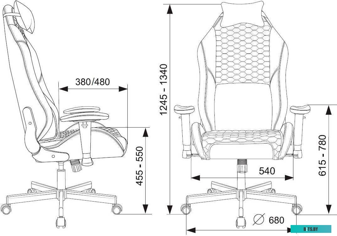 Knight Neon (черный/голубой)
