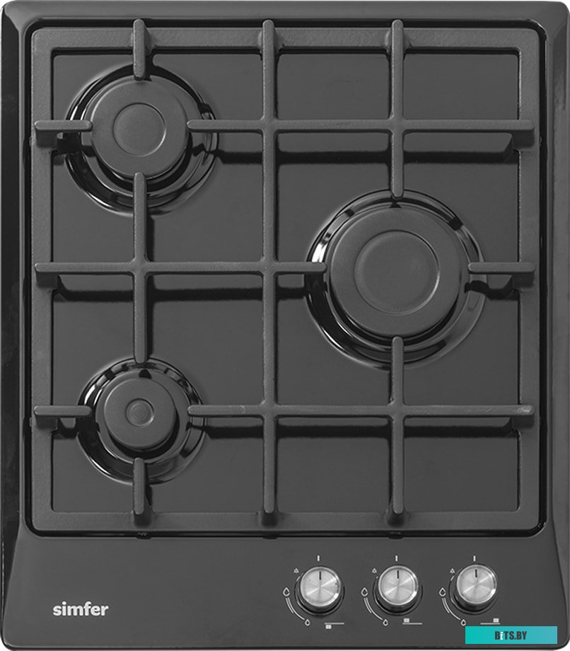 H45V30B416 Газовая варочная панель Simfer H45V30B416,  независимая,  черный