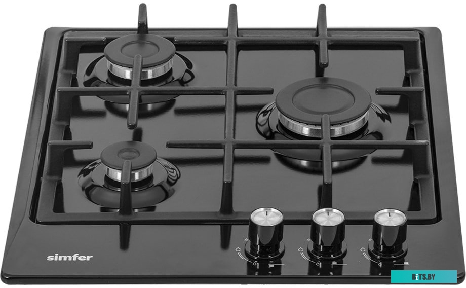 H45V30B416 Газовая варочная панель Simfer H45V30B416,  независимая,  черный