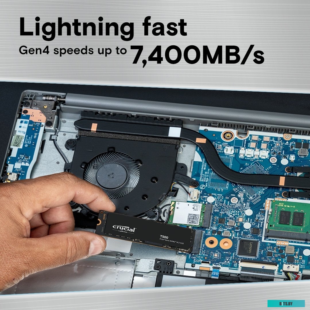 Внутренний твердотельный накопитель Crucial T500 CT1000T500SSD8.