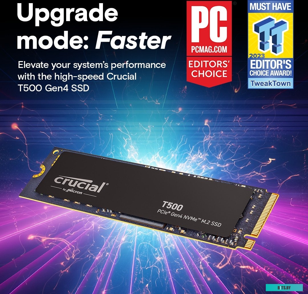 Внутренний твердотельный накопитель Crucial T500 CT1000T500SSD8.