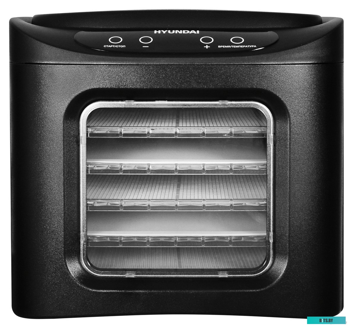 HYFD-P1203 Сушилка для овощей и фруктов HYUNDAI HYFD-P1203,  черный,  12шт