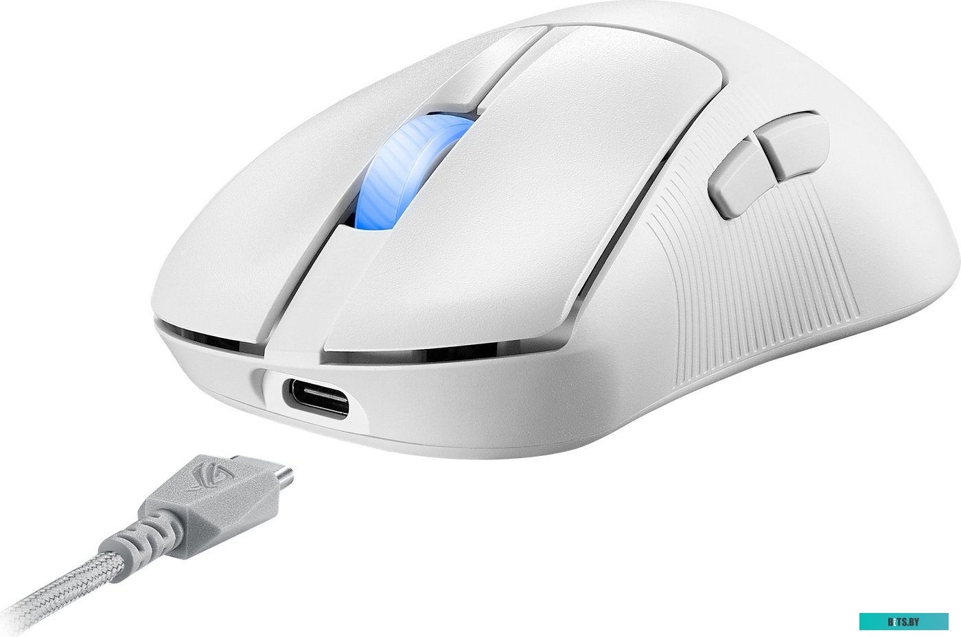 Коврик ASUS NH04 ROG MOONSTONE ACE L/WHT /500X400X3MM 90MP03L0-BPUA10