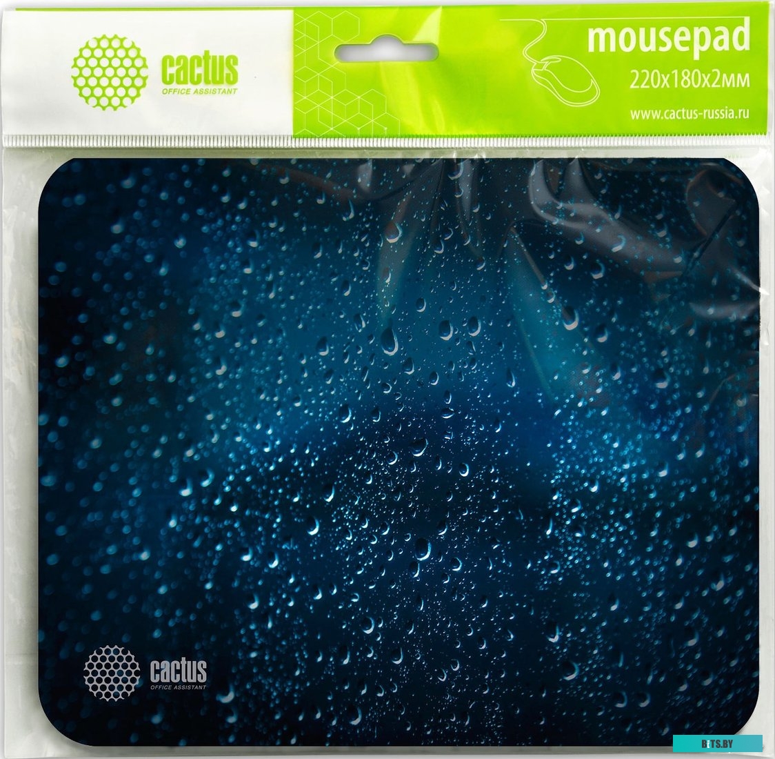 Коврик для мыши Cactus Water Drops 220x180x2мм (CS-MPС-P05XS) CS-MPС-P05XS