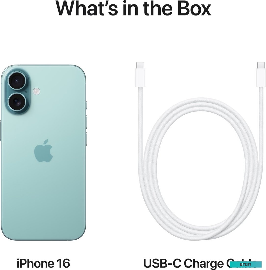 Apple iPhone 16 256GB (бирюзовый)