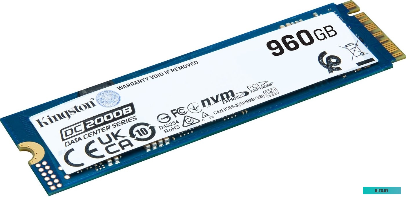 SSD диск Kingston 960G DC2000B PCIe 3.0 M.2 2280 (SEDC2000BM8/960G) SEDC2000BM8/960G
