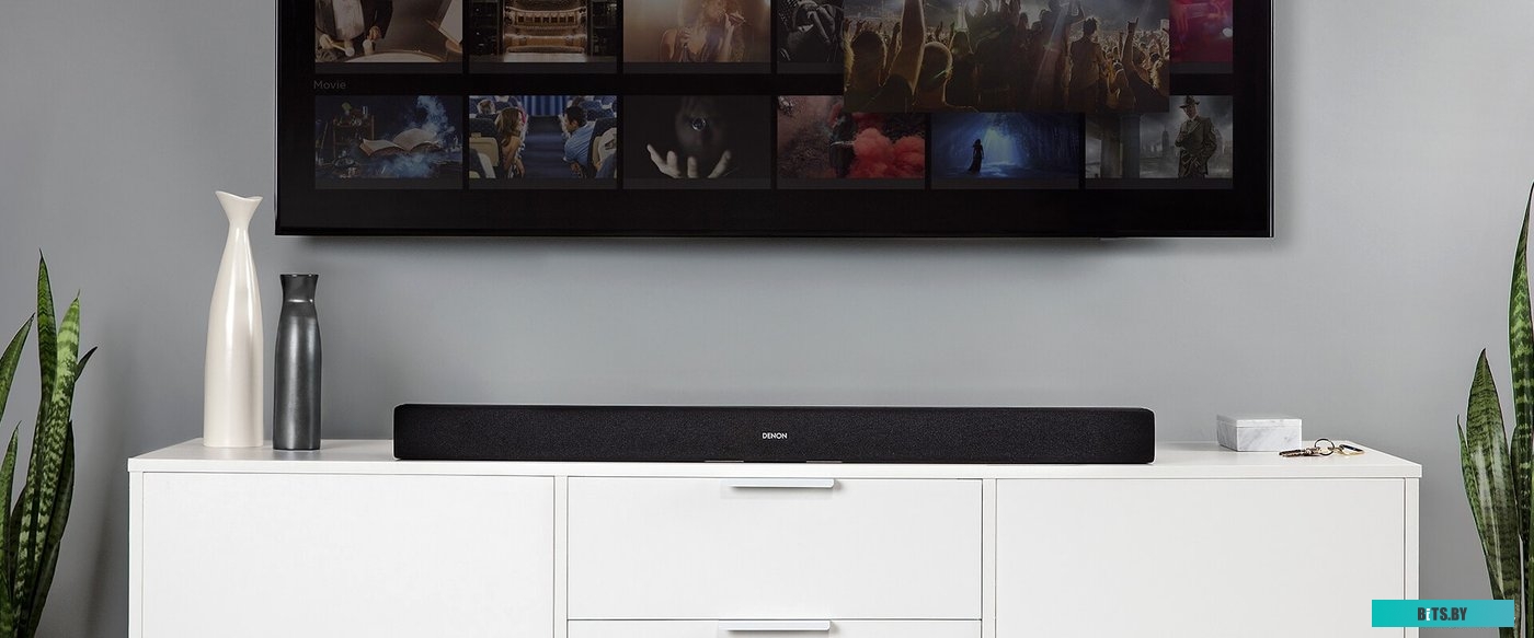 Саундбар Denon DHTS216BKE2 2.1 120Вт черный