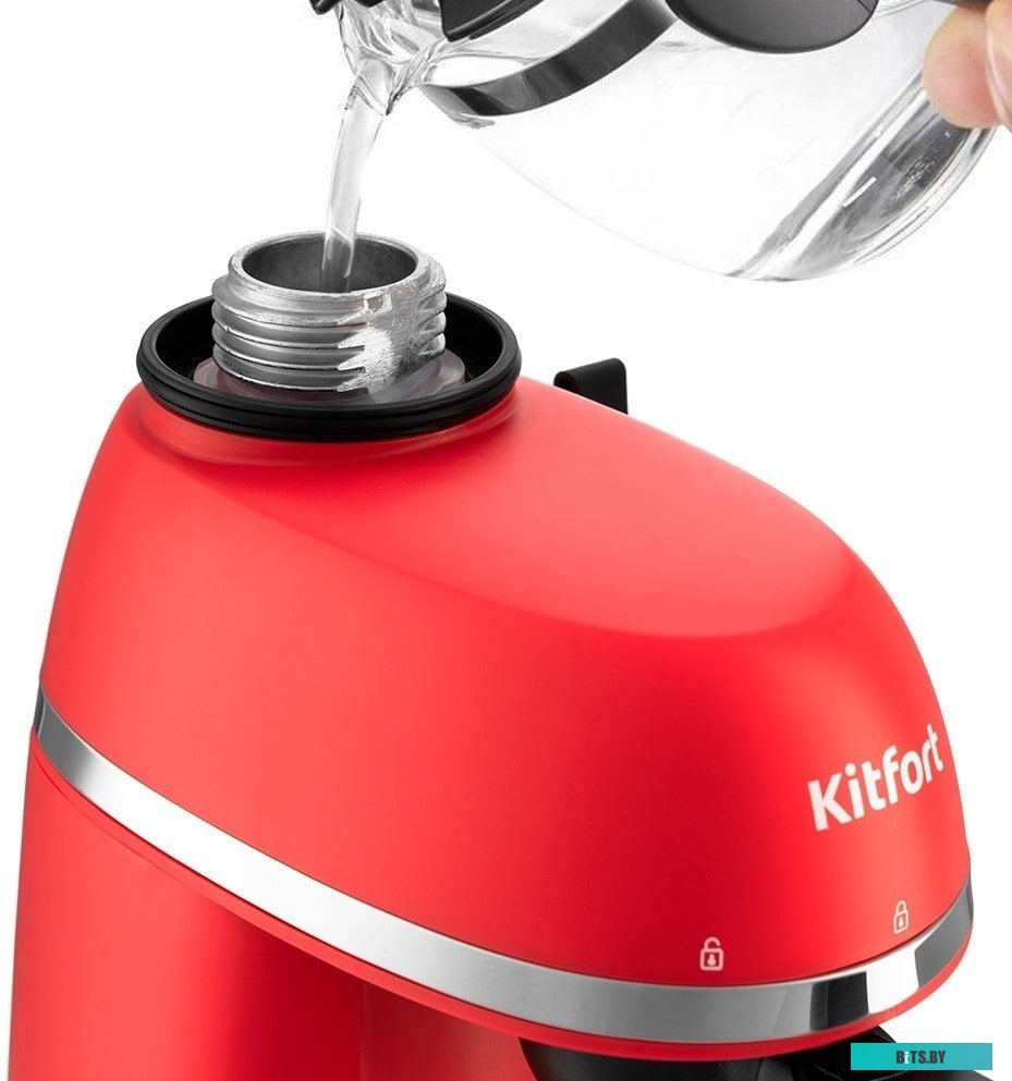 Рожковая бойлерная кофеварка Kitfort KT-760-1