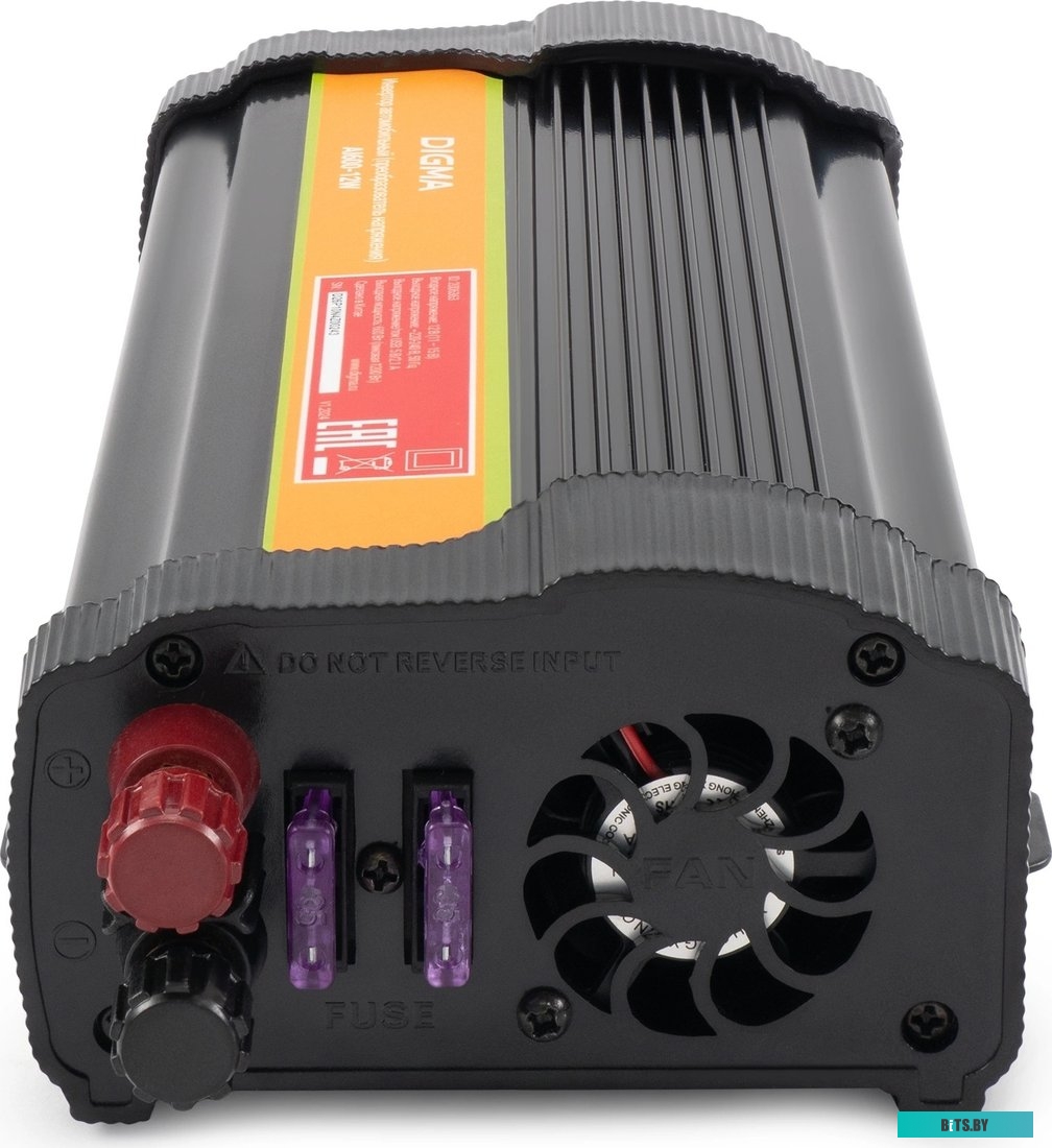 Автоинвертор Digma AI600-12W 600Вт