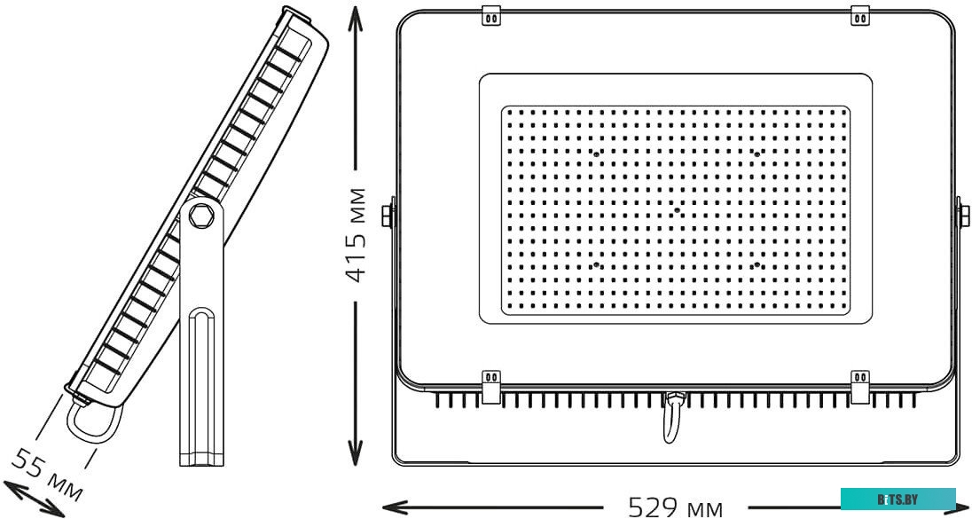 690511310 Прожектор уличный GAUSS 690511310, 10Вт