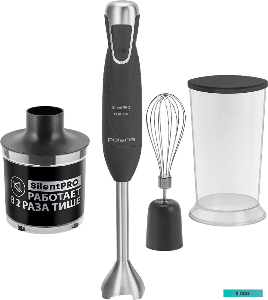 PHB 1384 Блендер POLARIS PHB 1384 Silent,  погружной,  серый