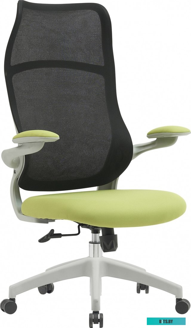 Кресло Cactus CS-GMC505-GYGN черный сиденье салатовый пластик серый CS-GMC505-GYGN