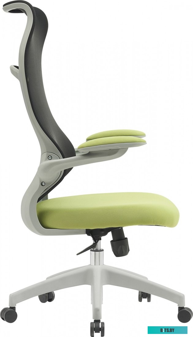 Кресло Cactus CS-GMC505-GYGN черный сиденье салатовый пластик серый CS-GMC505-GYGN