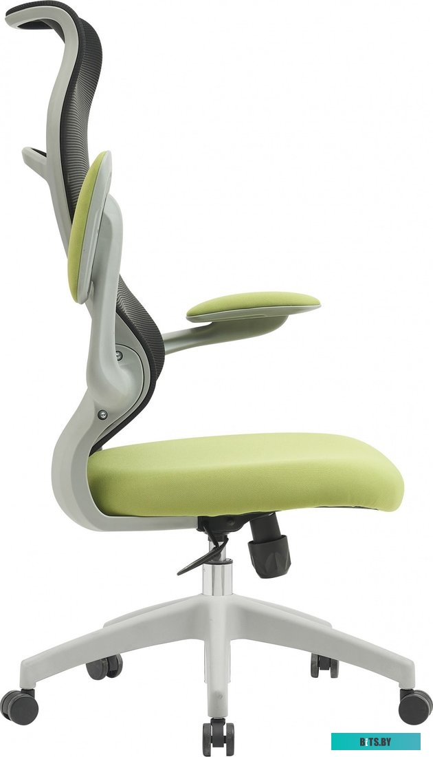 Кресло Cactus CS-GMC505-GYGN черный сиденье салатовый пластик серый CS-GMC505-GYGN