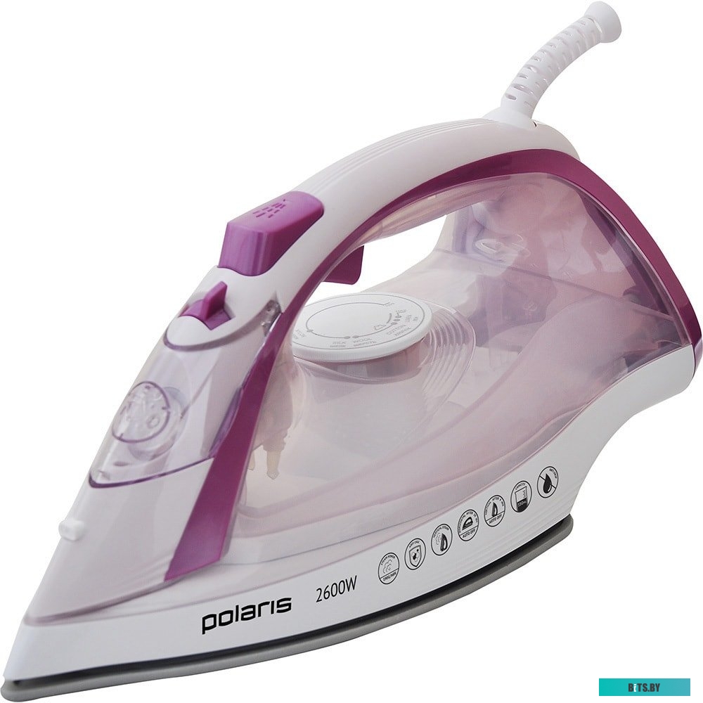 PIR 2668AK Утюг Polaris PIR 2668AK,  2600Вт,  бирюзовый/черный
