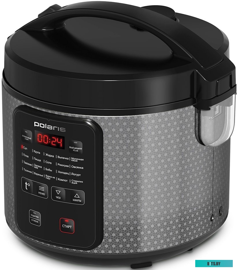 PMC 0578AD Мультиварка POLARIS PMC 0578AD,  750Вт,   серебристый/черный