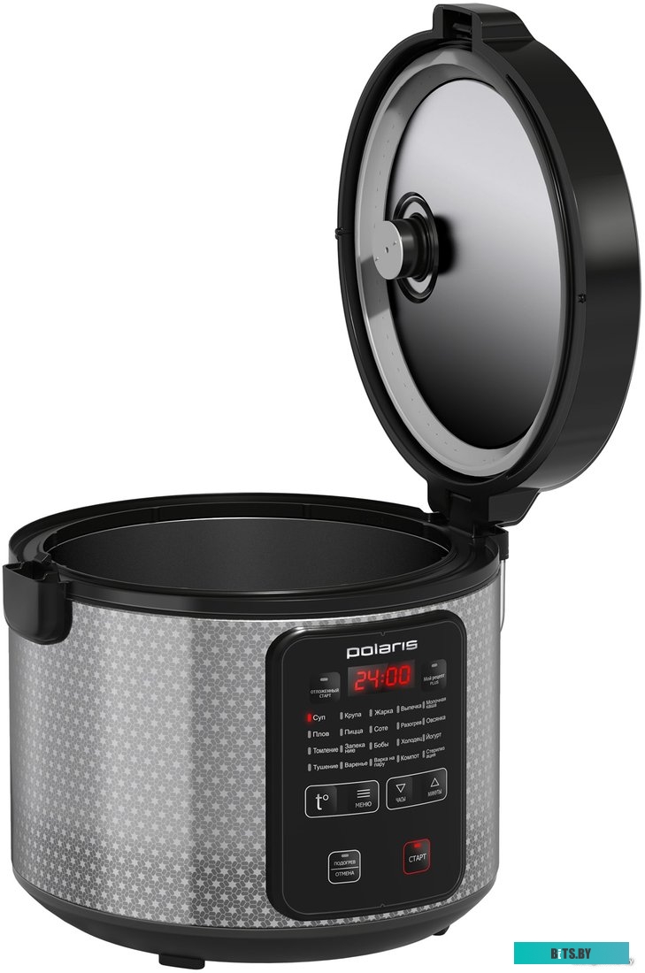 PMC 0578AD Мультиварка POLARIS PMC 0578AD,  750Вт,   серебристый/черный
