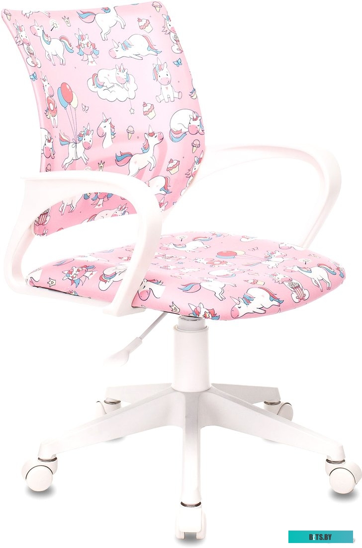 BUROKIDS 1 SPACEMAN Кресло детское Бюрократ BUROKIDS 1, на колесиках, ткань, мультиколор [burokids 1 spaceman]