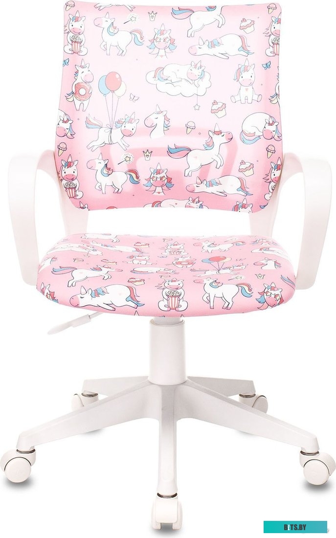 BUROKIDS 1 SPACEMAN Кресло детское Бюрократ BUROKIDS 1, на колесиках, ткань, мультиколор [burokids 1 spaceman]