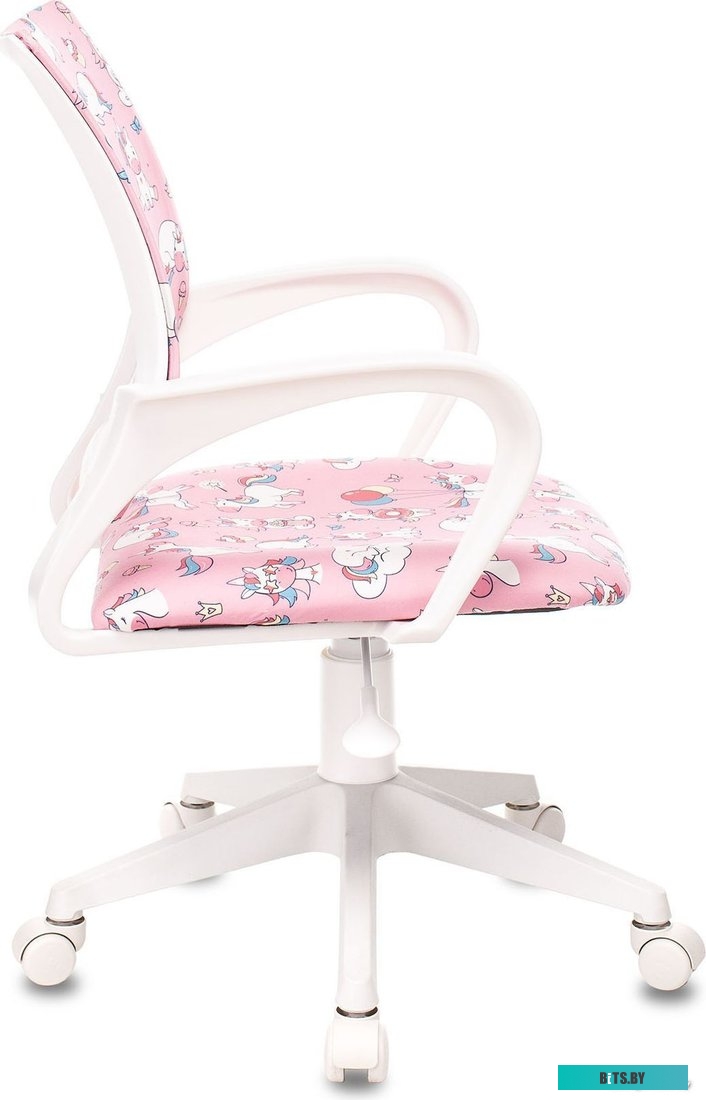 BUROKIDS 1 SPACEMAN Кресло детское Бюрократ BUROKIDS 1, на колесиках, ткань, мультиколор [burokids 1 spaceman]