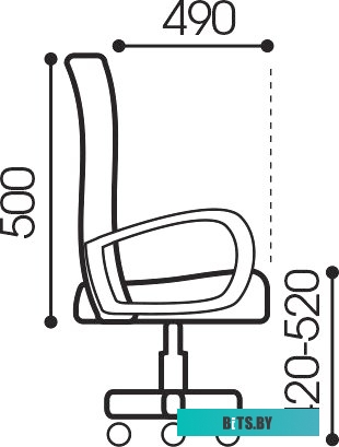 Офисное кресло (Стул) Brabix Wings MG-306 (серый/оранжевый) <532011>