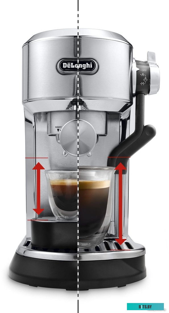0132106141 Кофеварка DeLonghi EC685.W,  рожковая,  белый  [0132106141]