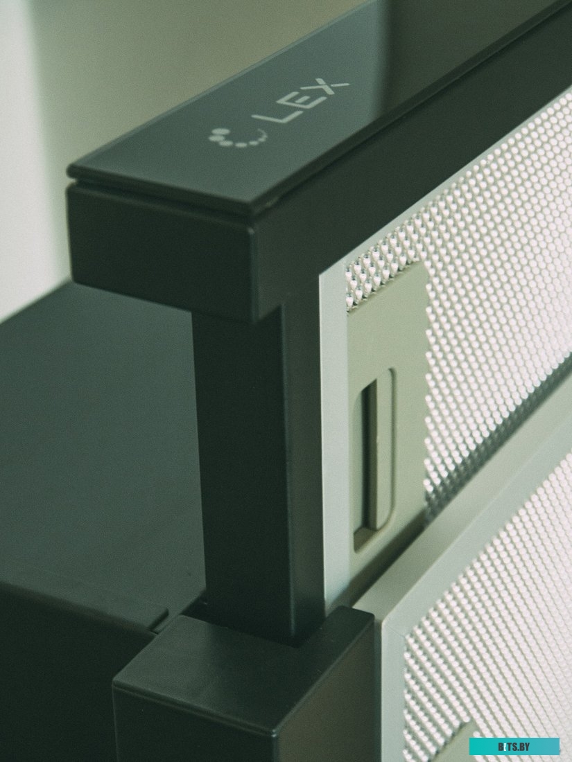 CHAT000036 Встраиваемая вытяжка LEX Hubble G 500, управление кнопочное, черный/стекло черное [chat000036]