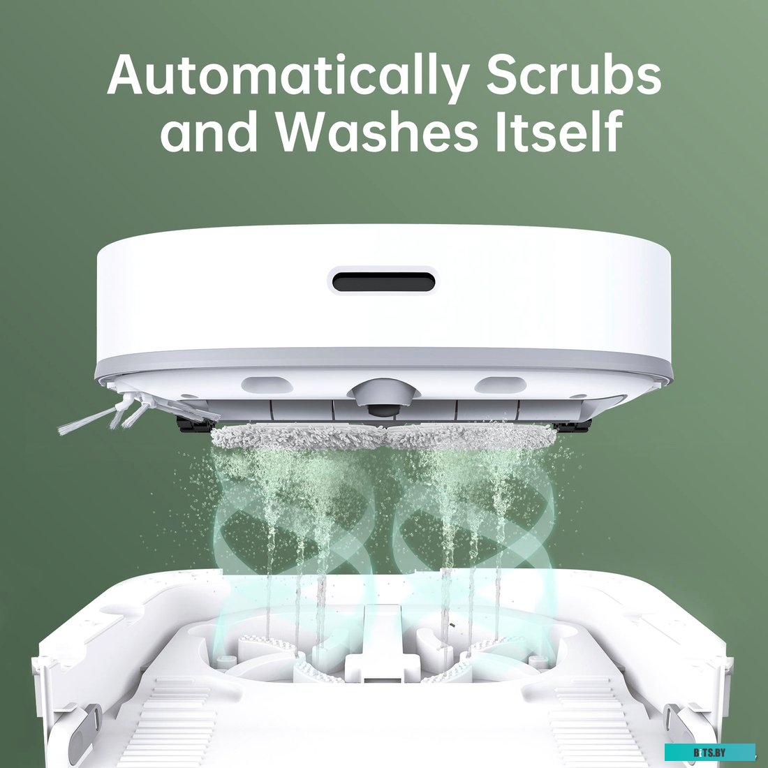 RLS5C Робот-пылесос DREAME W10, 65Вт, белый/белый [rls5c]