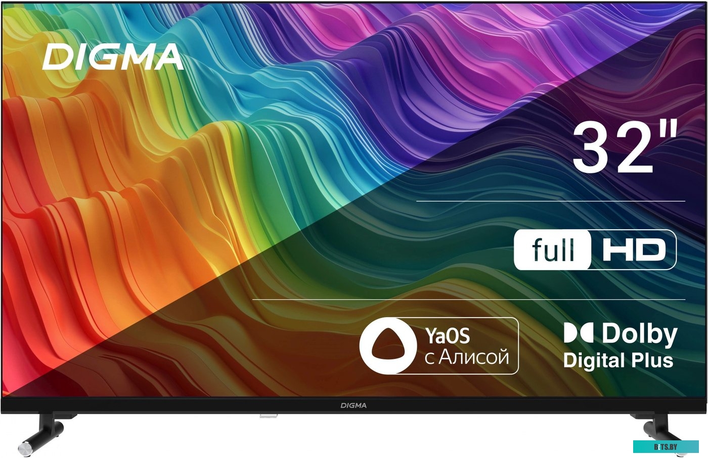 Телевизор Digma DM-LED32SBB33 32"