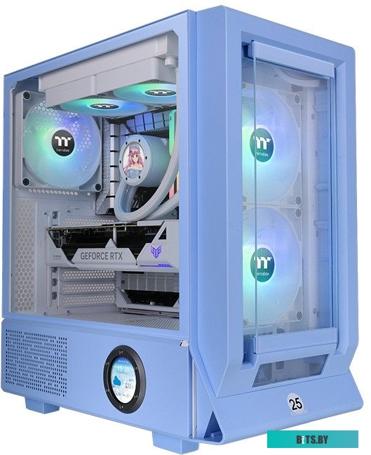 Корпус Thermaltake Ceres 350 MX Hydrangea Blue CA-1Z3-00MFWN-00