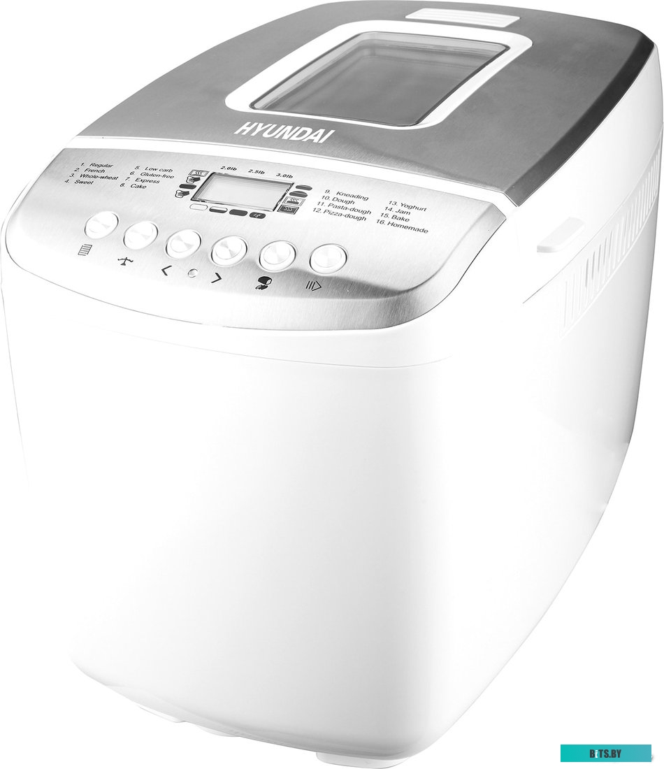 HYBM-M0815 Хлебопечь HYUNDAI HYBM-M0815,  белый