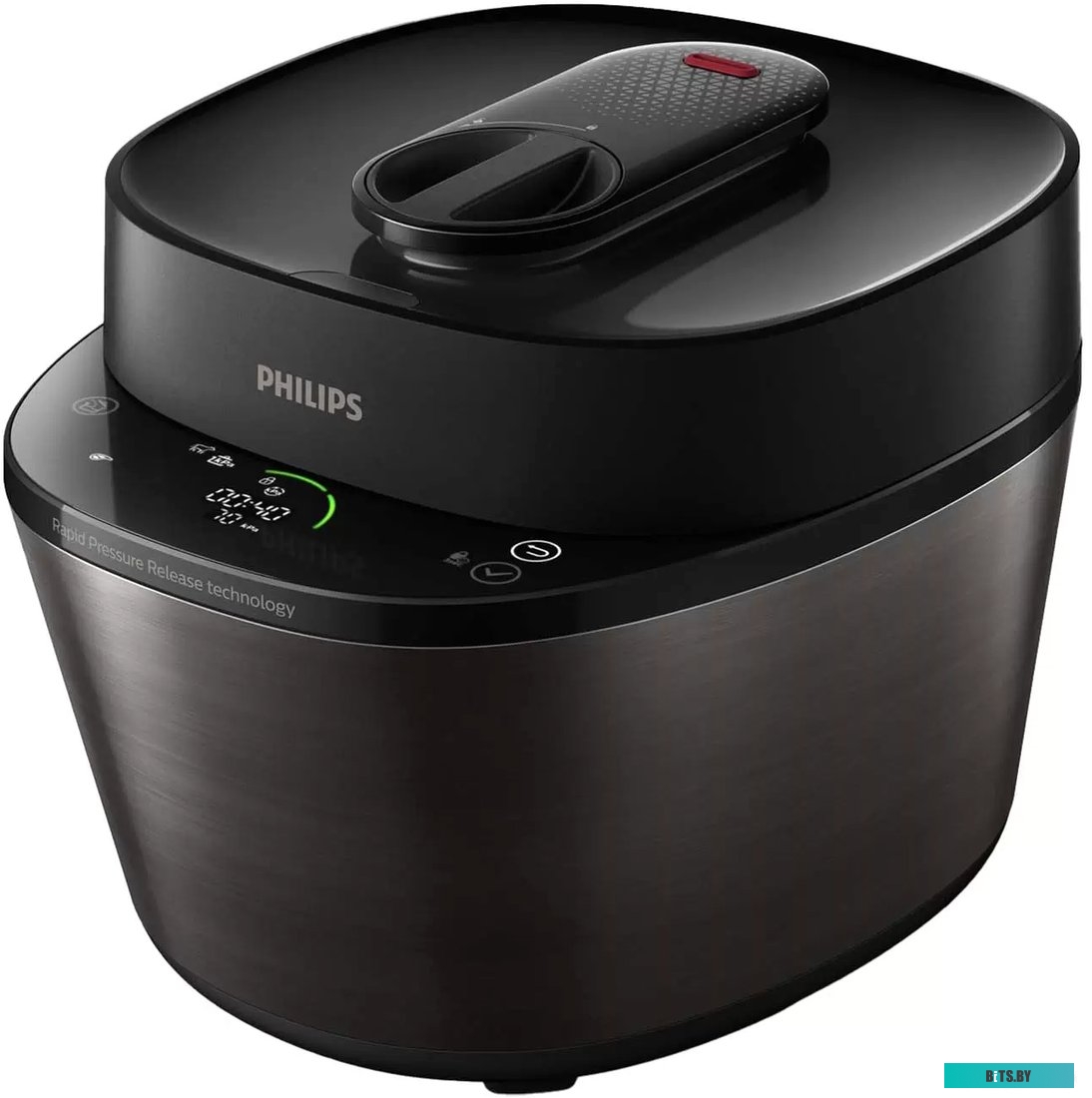HD2151/40 Мультиварка-скороварка Philips HD2151/40,  1000Вт,   черный