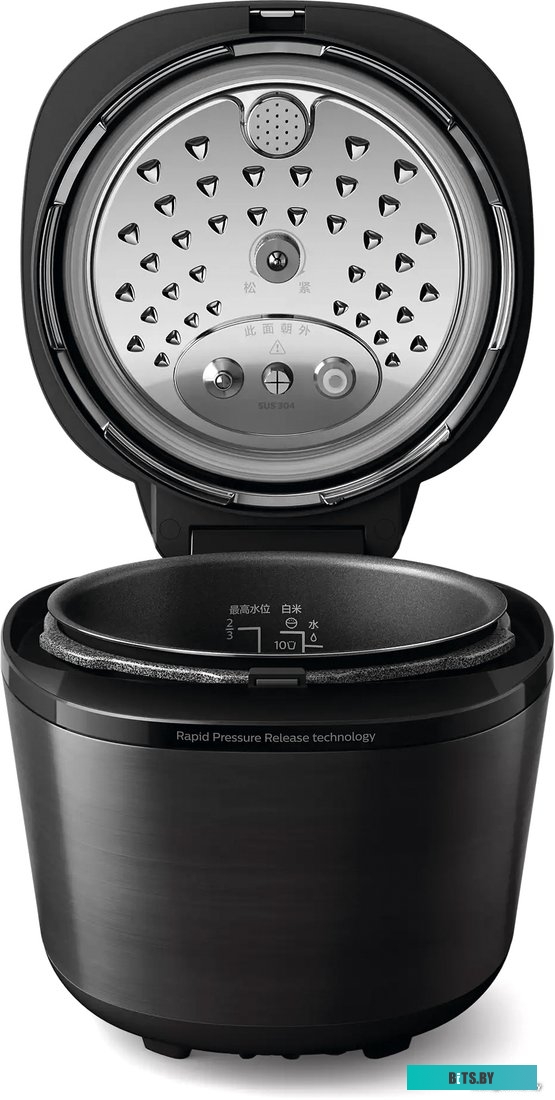 HD2151/40 Мультиварка-скороварка Philips HD2151/40,  1000Вт,   черный