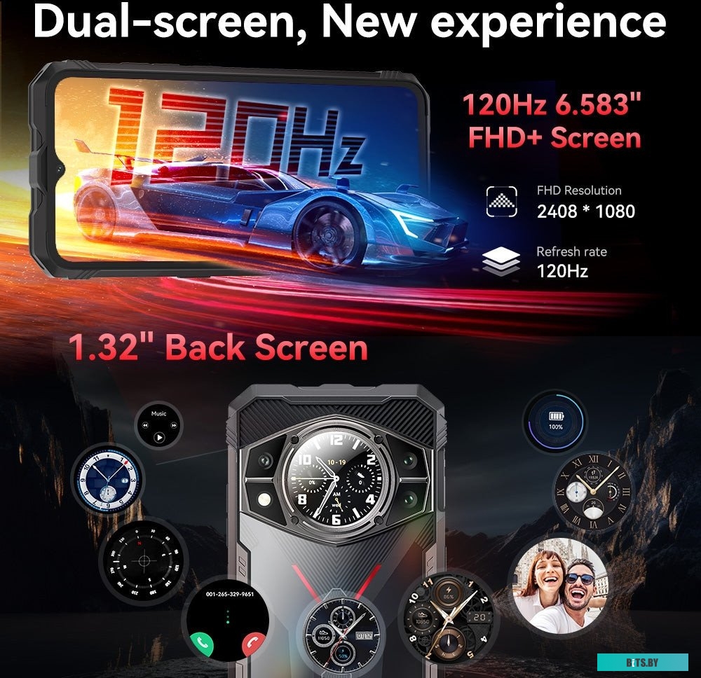 Cubot Kingkong AX 12GB/256GB (черный)