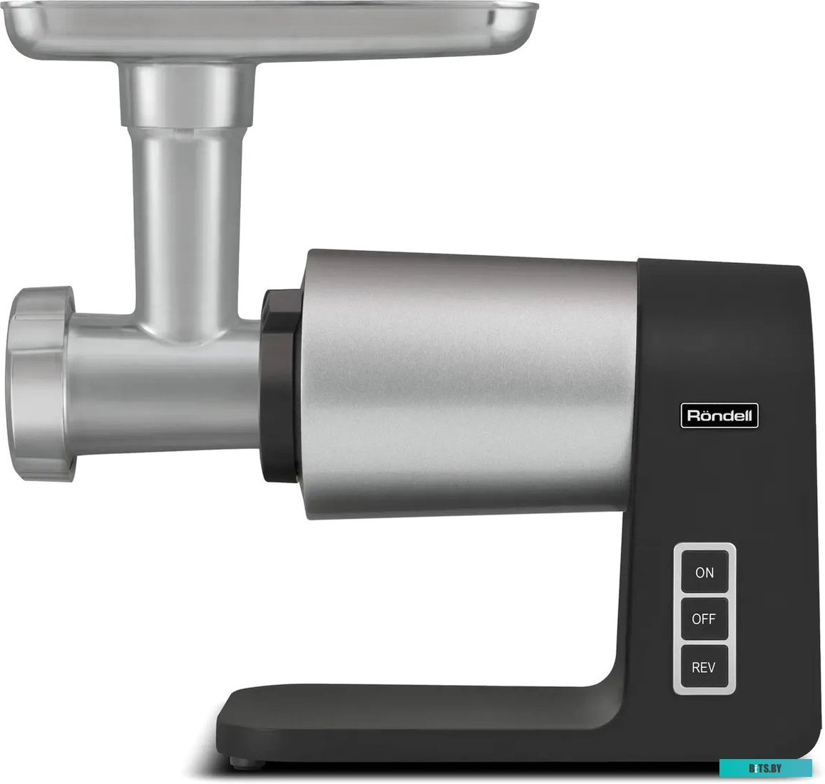 RDE-1451 Мясорубка Rondell 1451-RE-01,  серебристый / черный