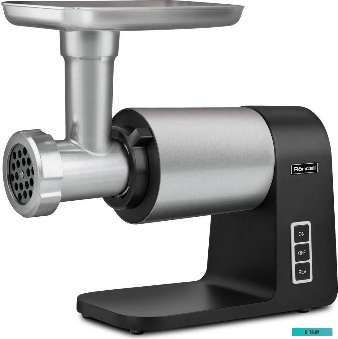 RDE-1451 Мясорубка Rondell 1451-RE-01,  серебристый / черный