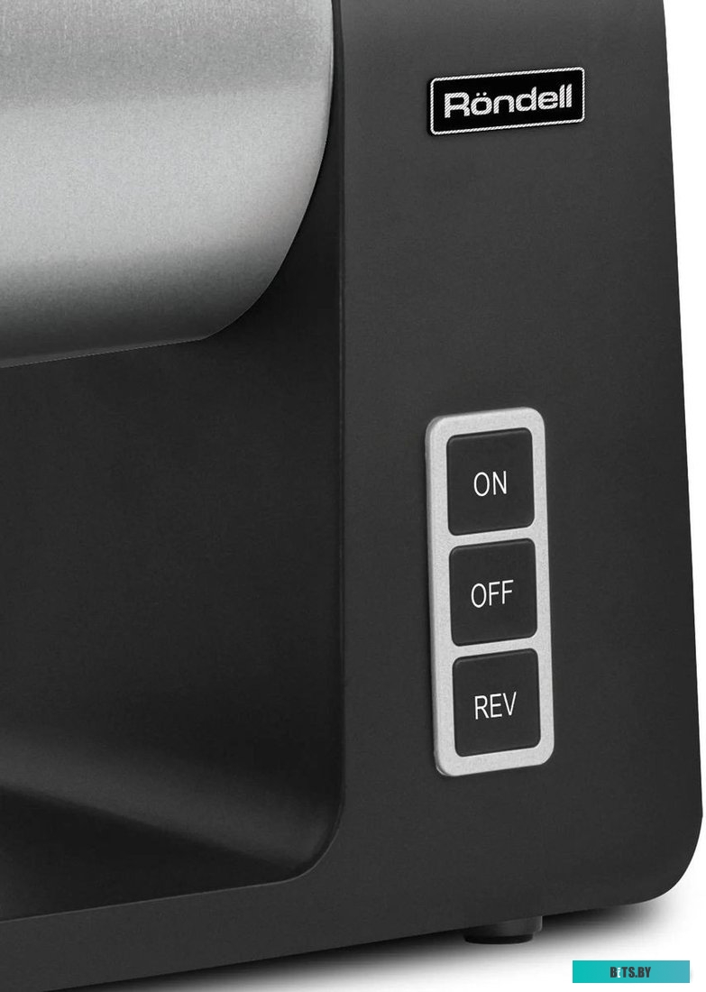 RDE-1451 Мясорубка Rondell 1451-RE-01,  серебристый / черный