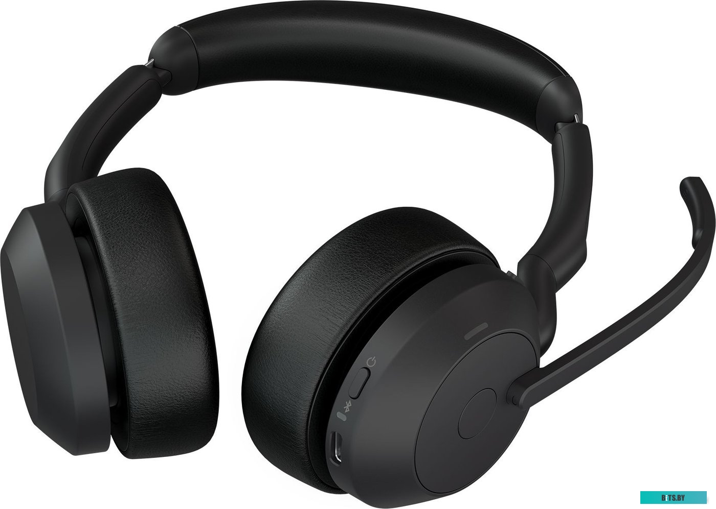 Гарнитура Jabra Evolve2 55, Link380c MS Stereo, черный