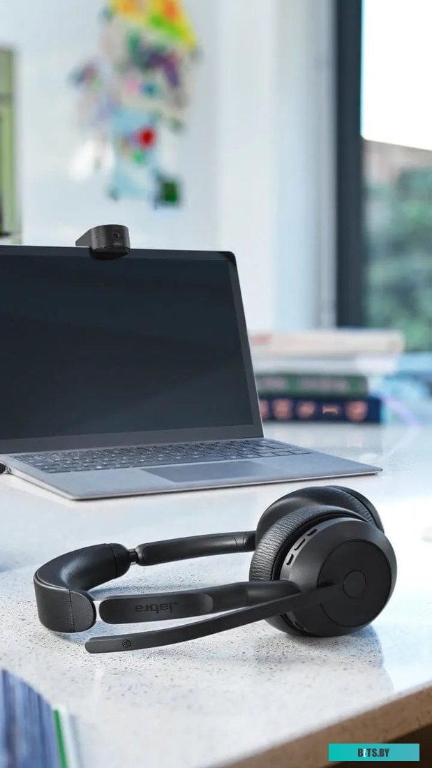Гарнитура Jabra Evolve2 55, Link380c MS Stereo, черный