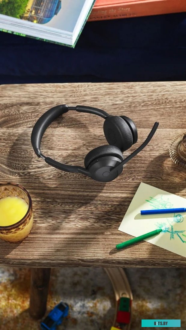 Гарнитура Jabra Evolve2 55, Link380c MS Stereo, черный