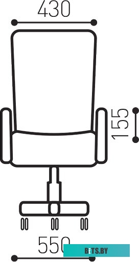 Офисное кресло (Стул) Brabix Jet MG-315 (серый) <531840>