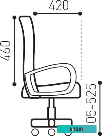 Офисное кресло (Стул) Brabix Jet MG-315 (серый) <531840>