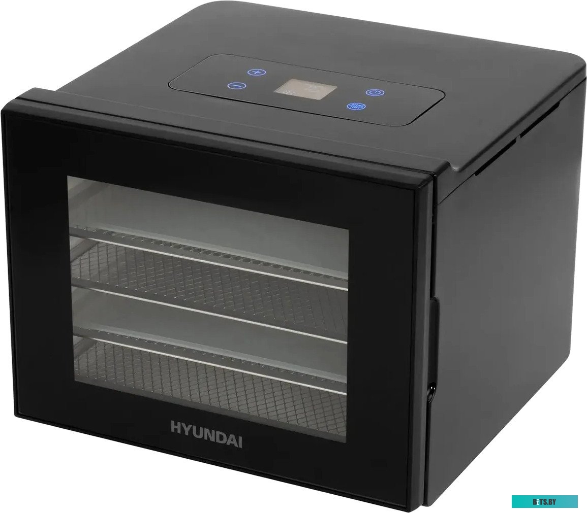 HYFD-1204 Сушилка для овощей и фруктов Hyundai HYFD-1204,  черный,  8шт